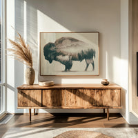 Bison Holds a Forest