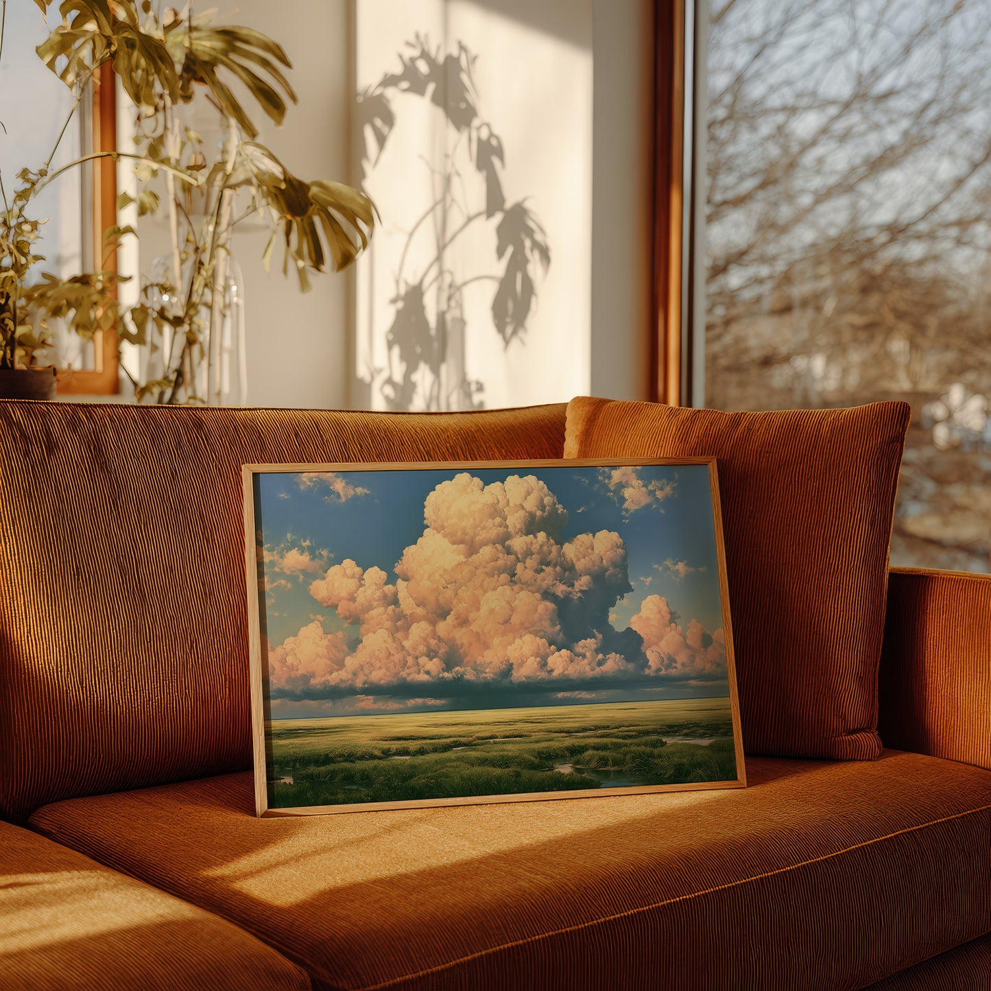 Marshland Beneath the Clouds
