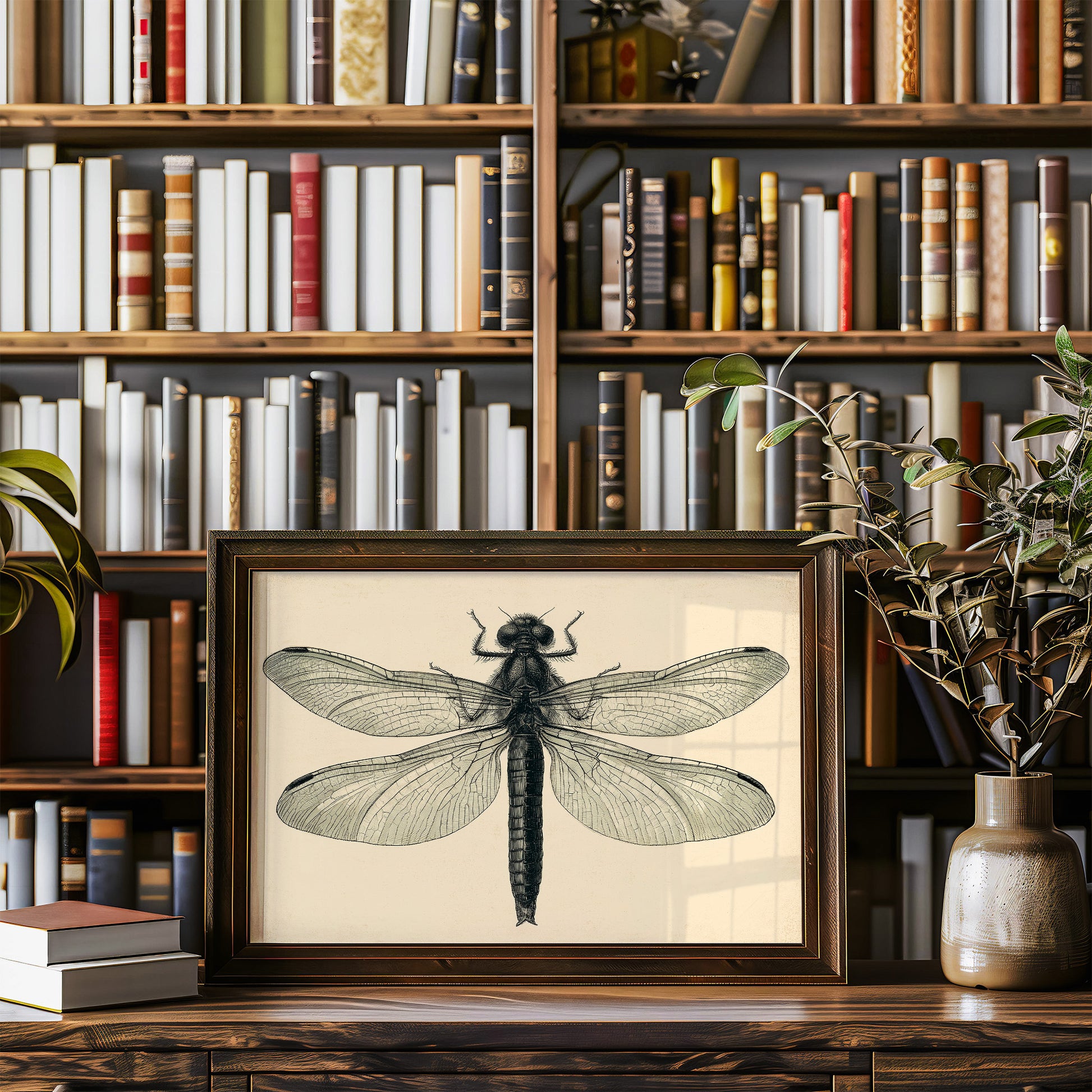 Dragonfly Anatomy Study
