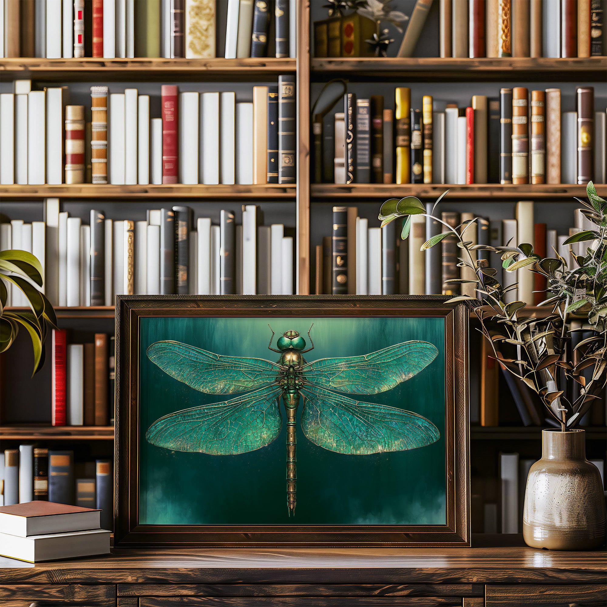 Emerald Jeweled Dragonfly