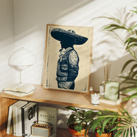 Vaquero in Profile: A Western Silhouette