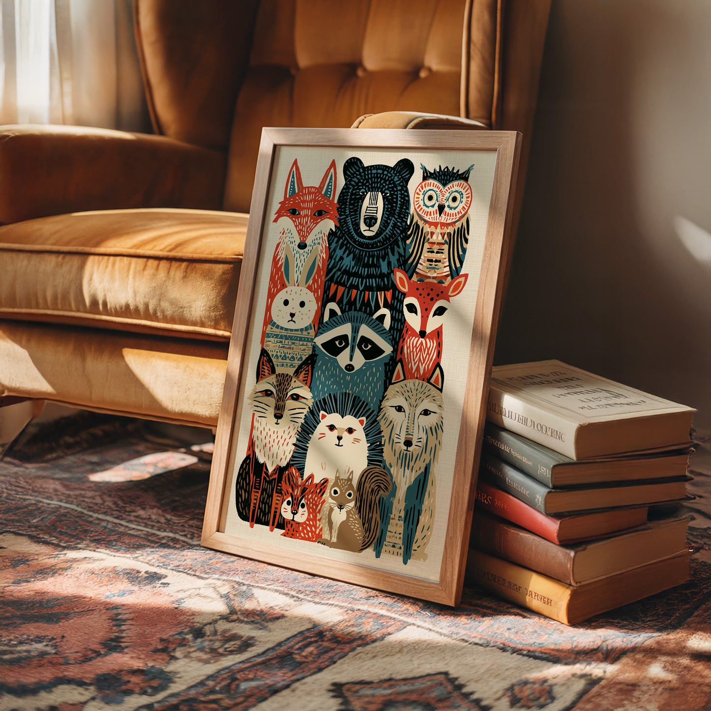 Woodland Council: A Folk Art Menagerie