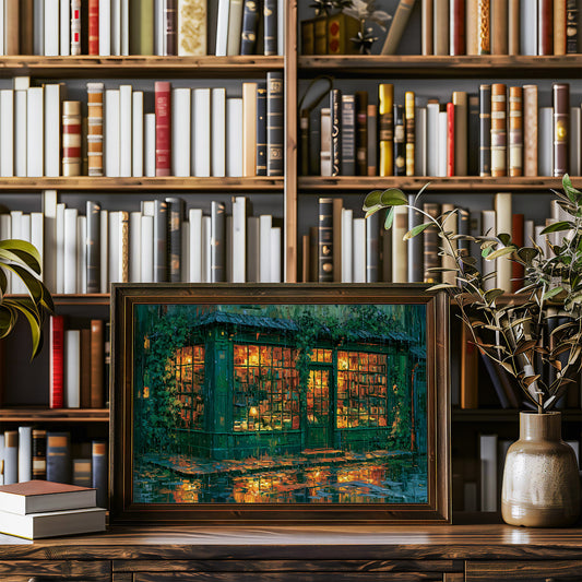 Rainlight on the Reading Room