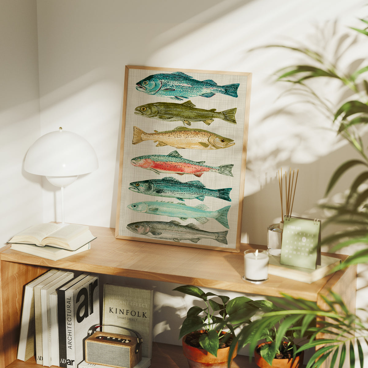 River Run: A Trout and Salmon Chart