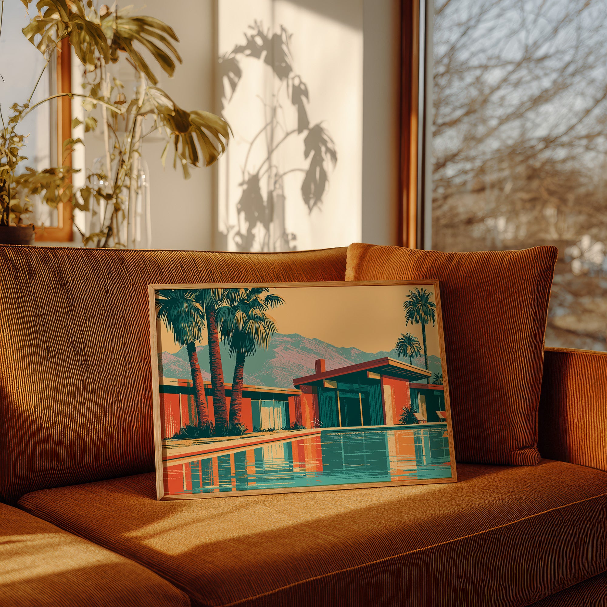 Coral Hour at the Ranch House