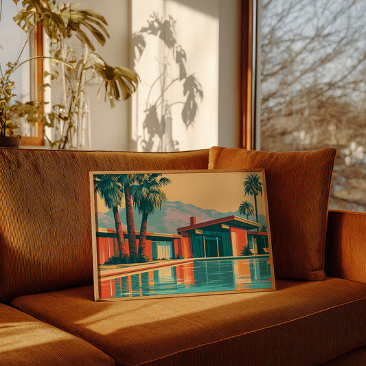 Coral Hour at the Ranch House
