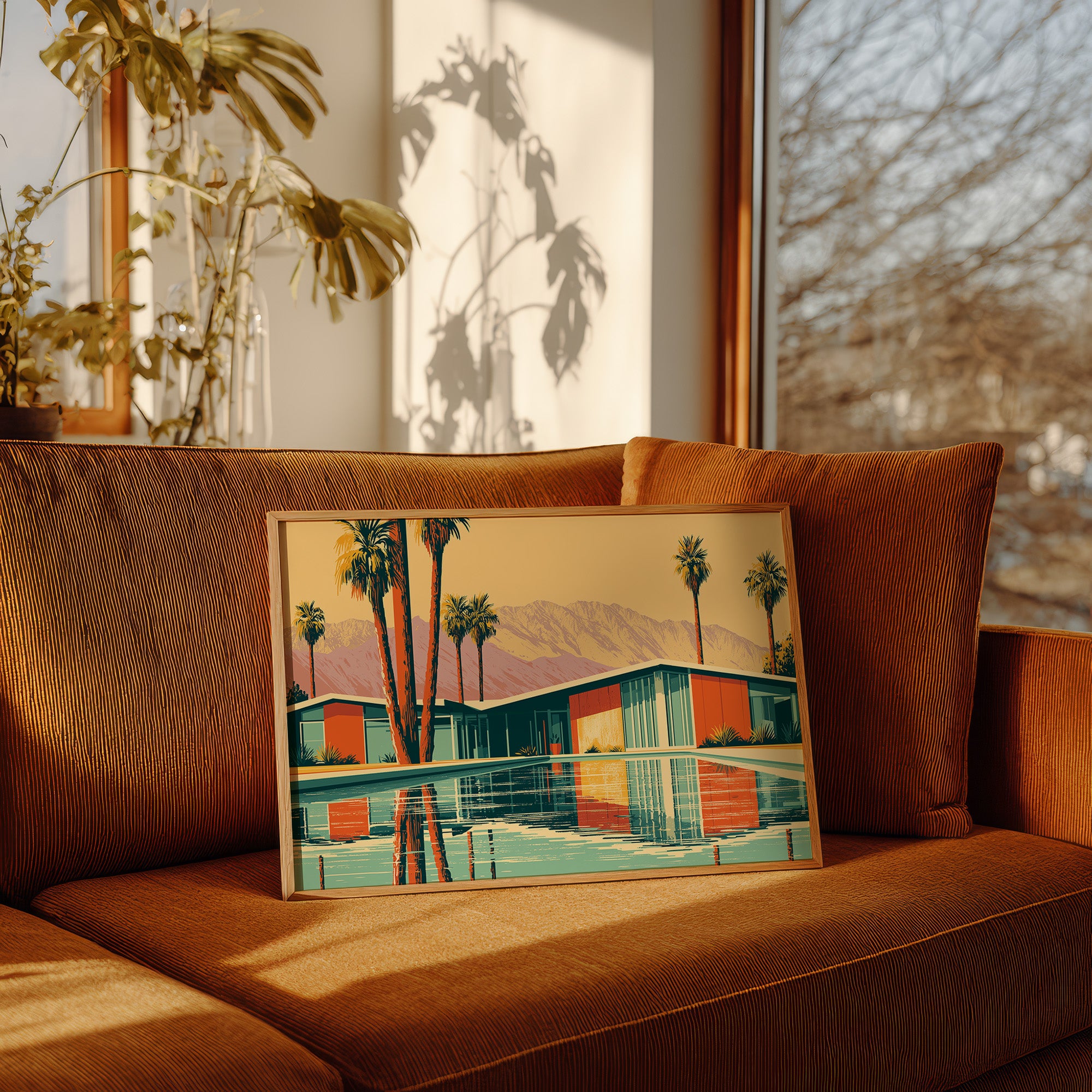 Sunset Reflections on Orange Grove Lane