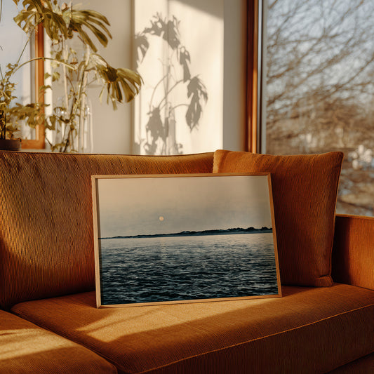Moonrise Over Quiet Water