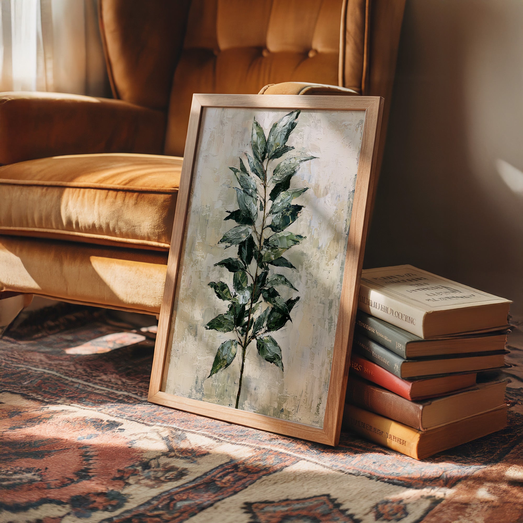 Single Stem, Textured Neutrals