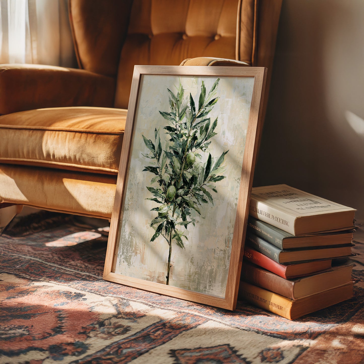 Olive Branch, Fruit and Leaf
