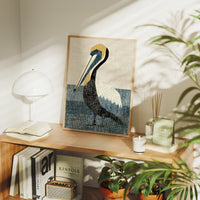 Pelican in Dotted Slate