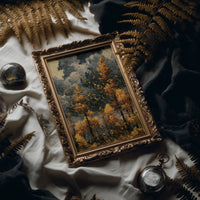 Gold Leaves on a Restless Wind