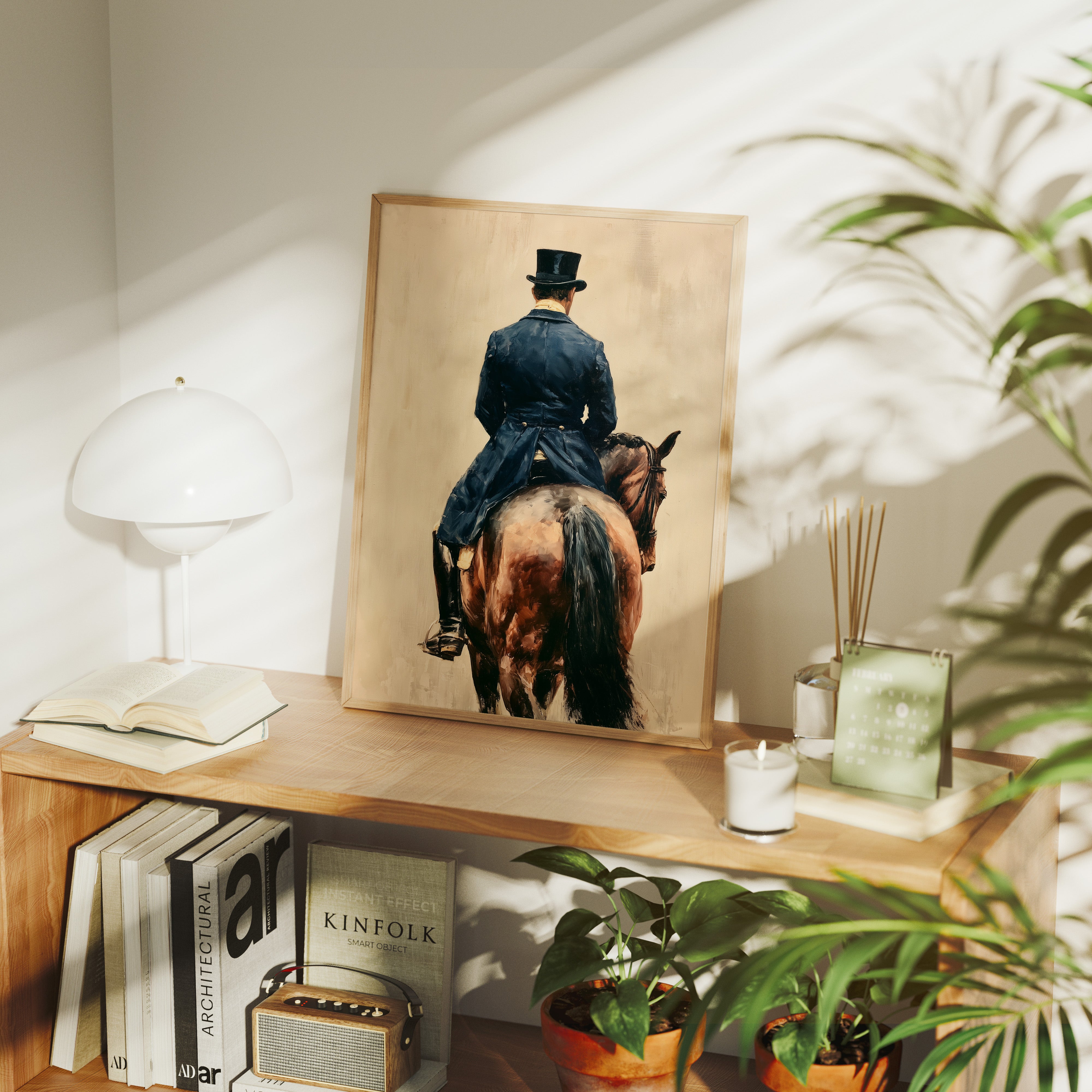 Navy & Bay: A Rider's Quiet Ride