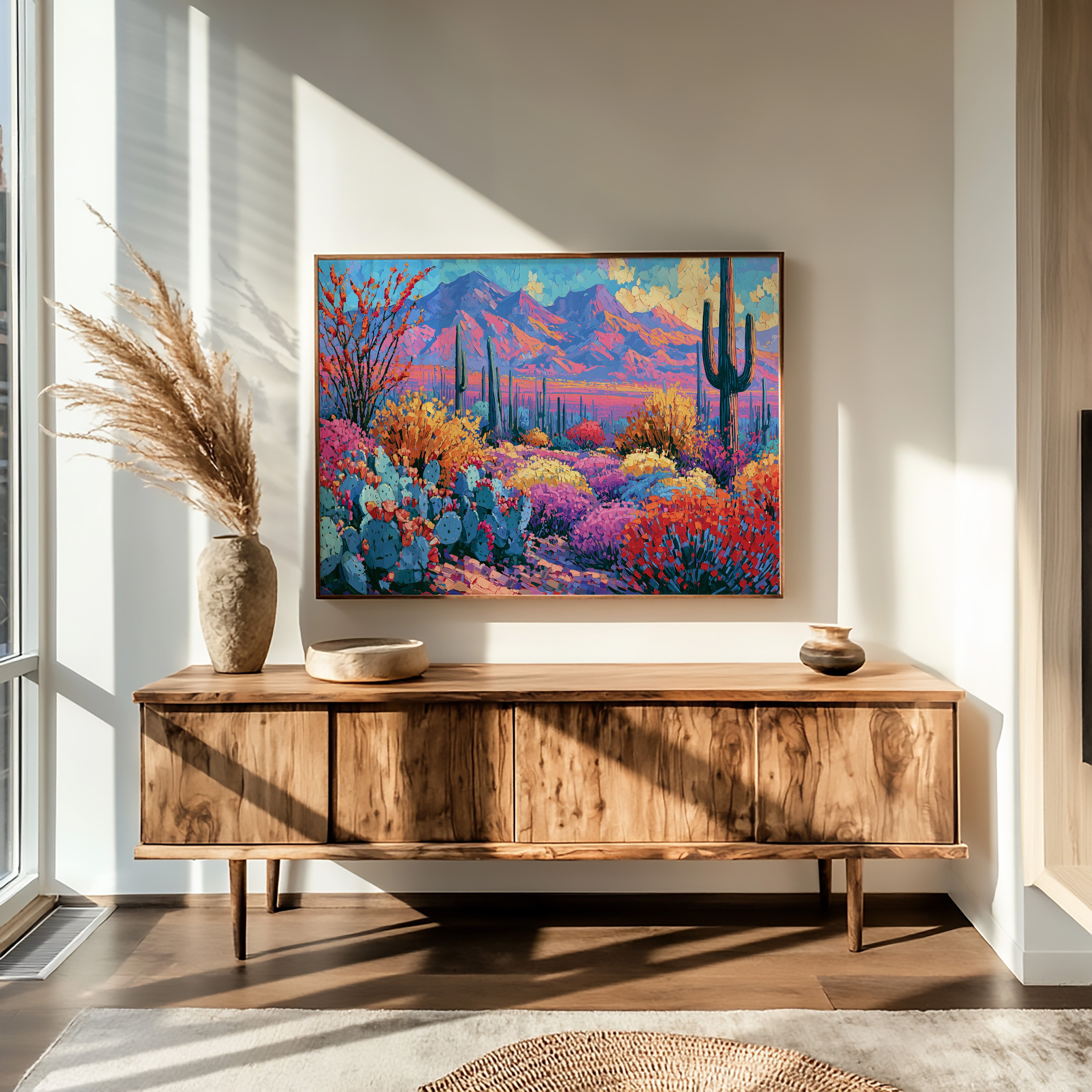 Electric Bloom, Desert Dusk