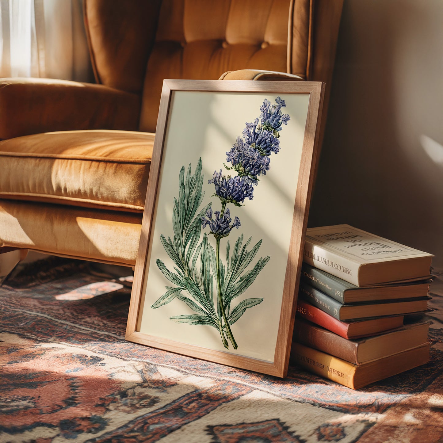 Sprig of Lavender Study
