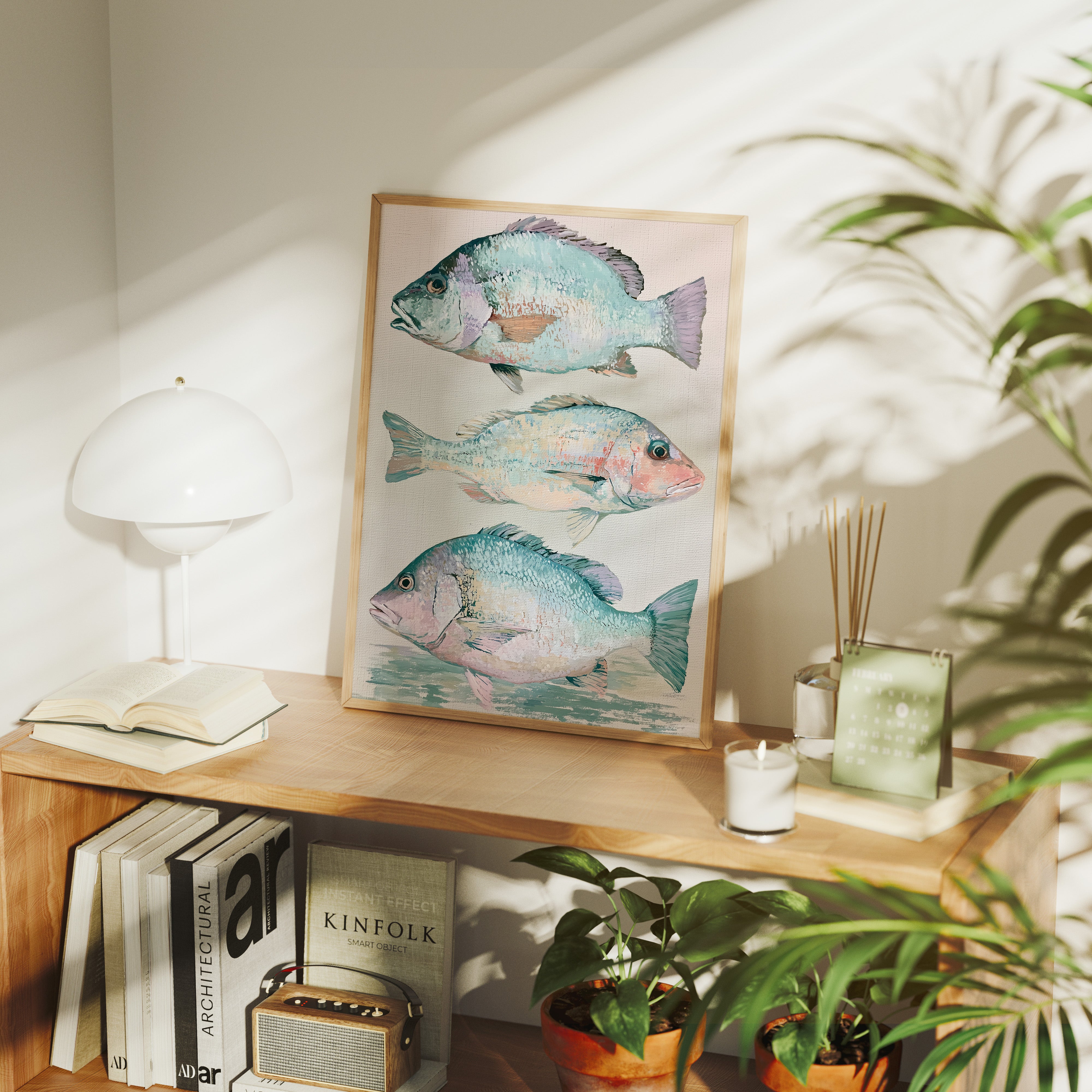 Three of a School: Coastal Fish Trio