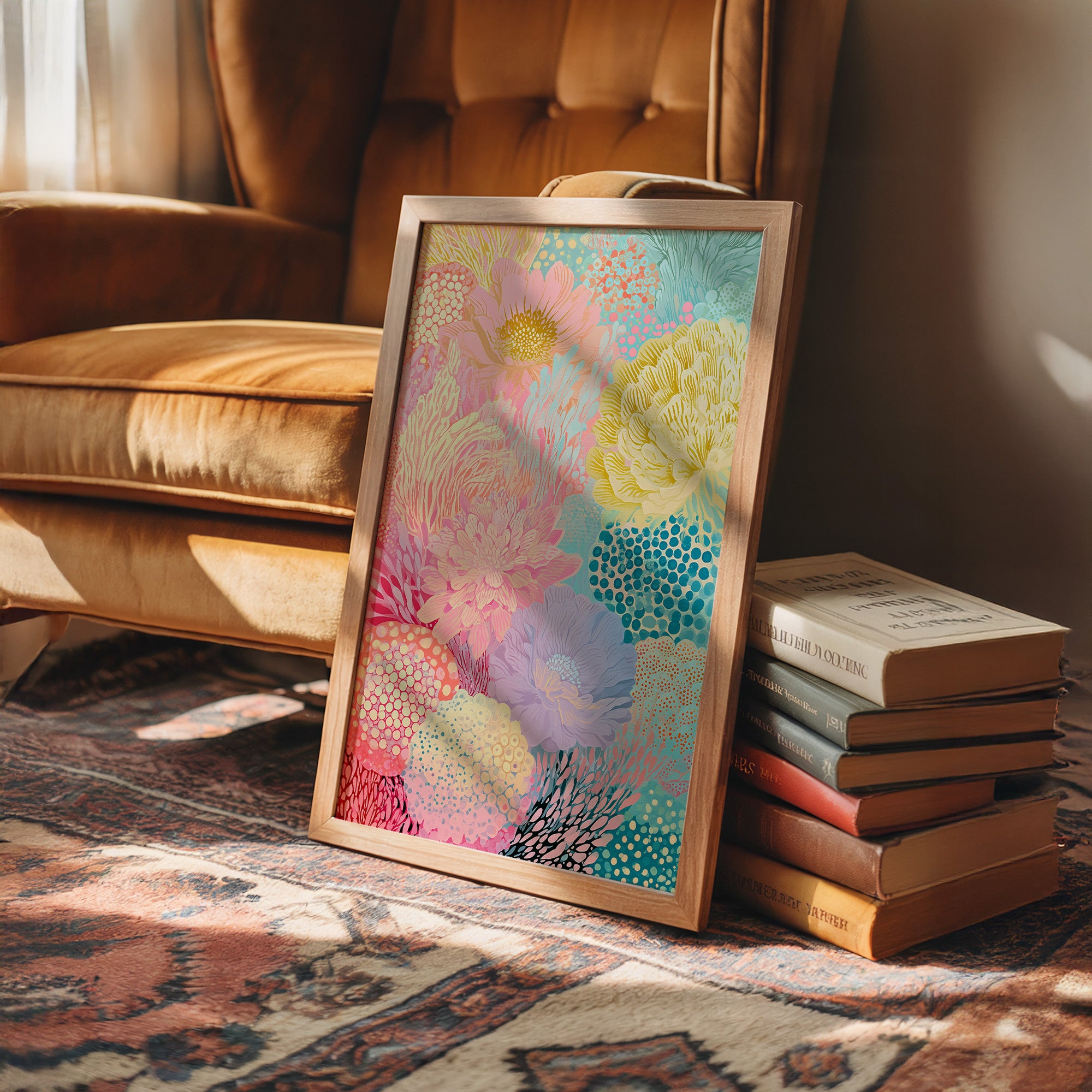 Reef Bloom: A Coral Garden in Full Color