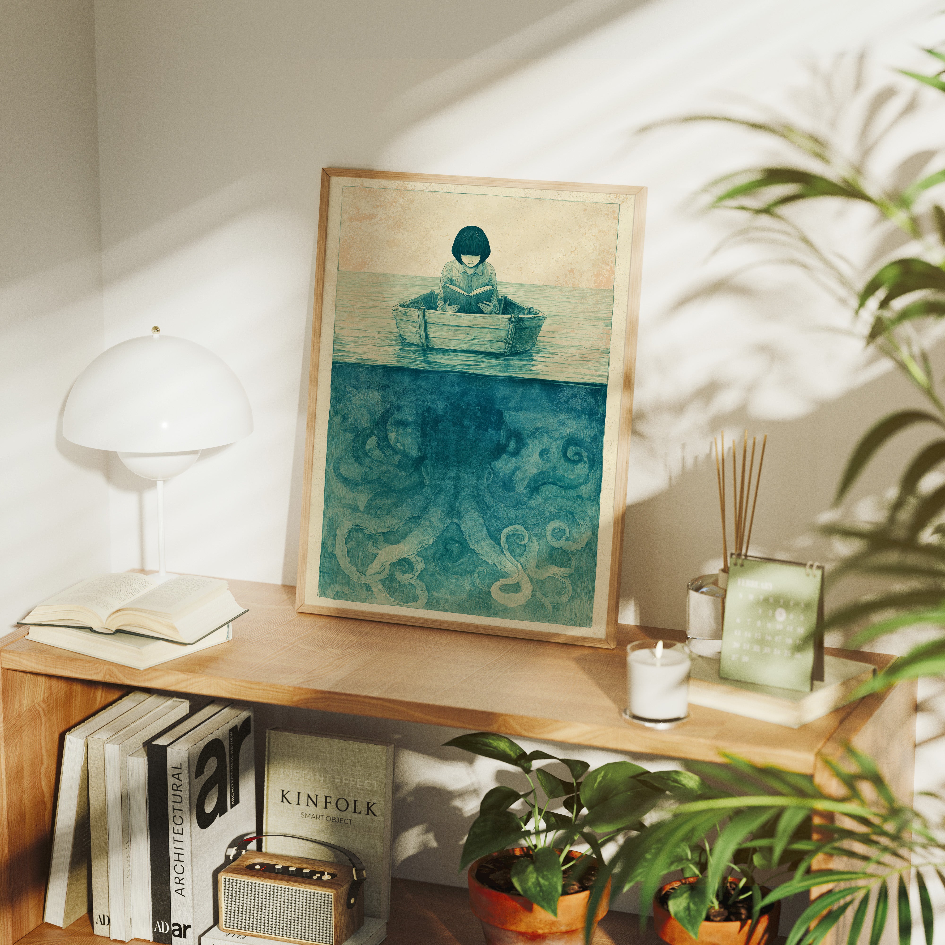 She Reads, The Kraken Waits