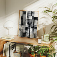 Concrete Skyline: Fractured City Blocks