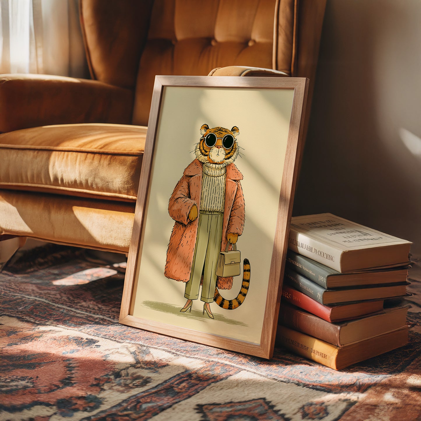 Tiger in a Trench Coat, Dressed to Kill