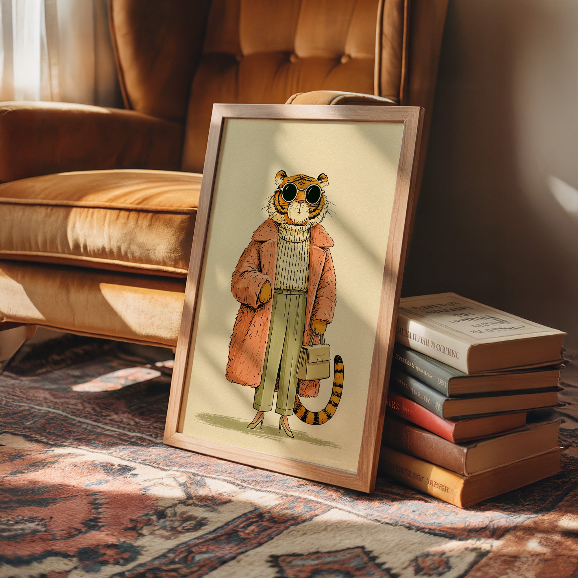 Tiger in a Trench Coat, Dressed to Kill