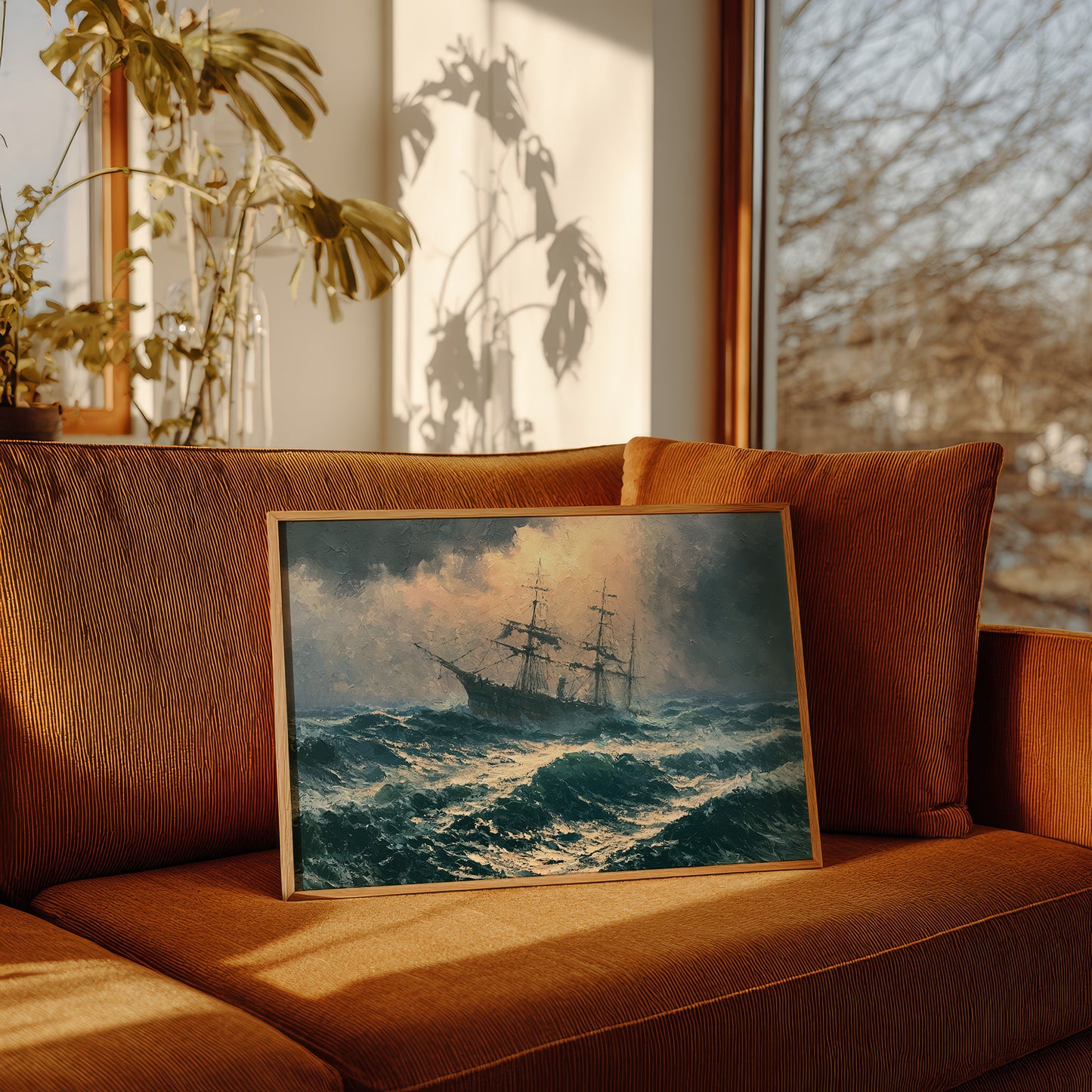 Tall Ship Against the Tempest