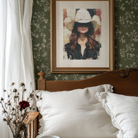 Shadowed Under a White Hat