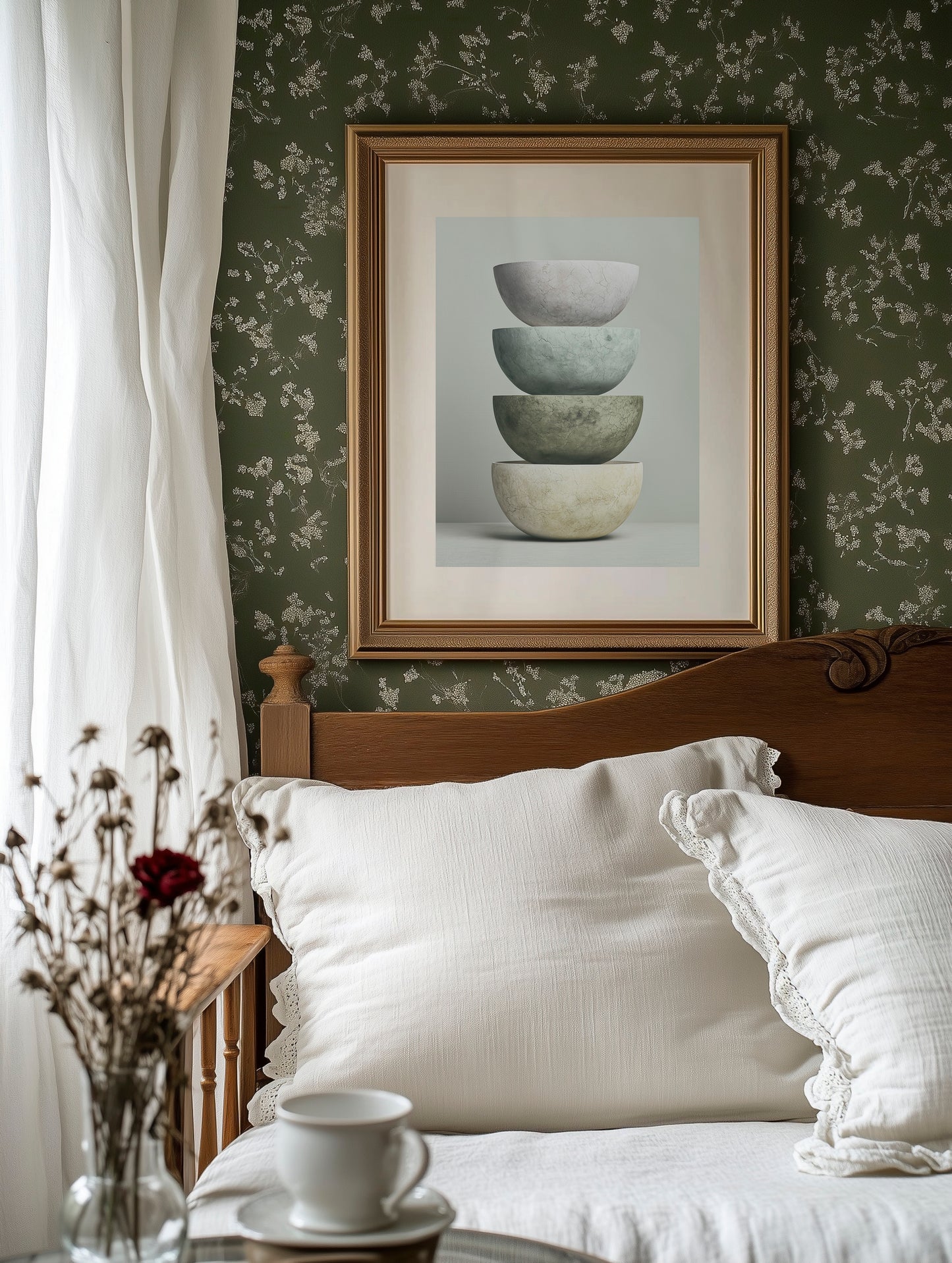 Stacked Stoneware: Sage to Cream