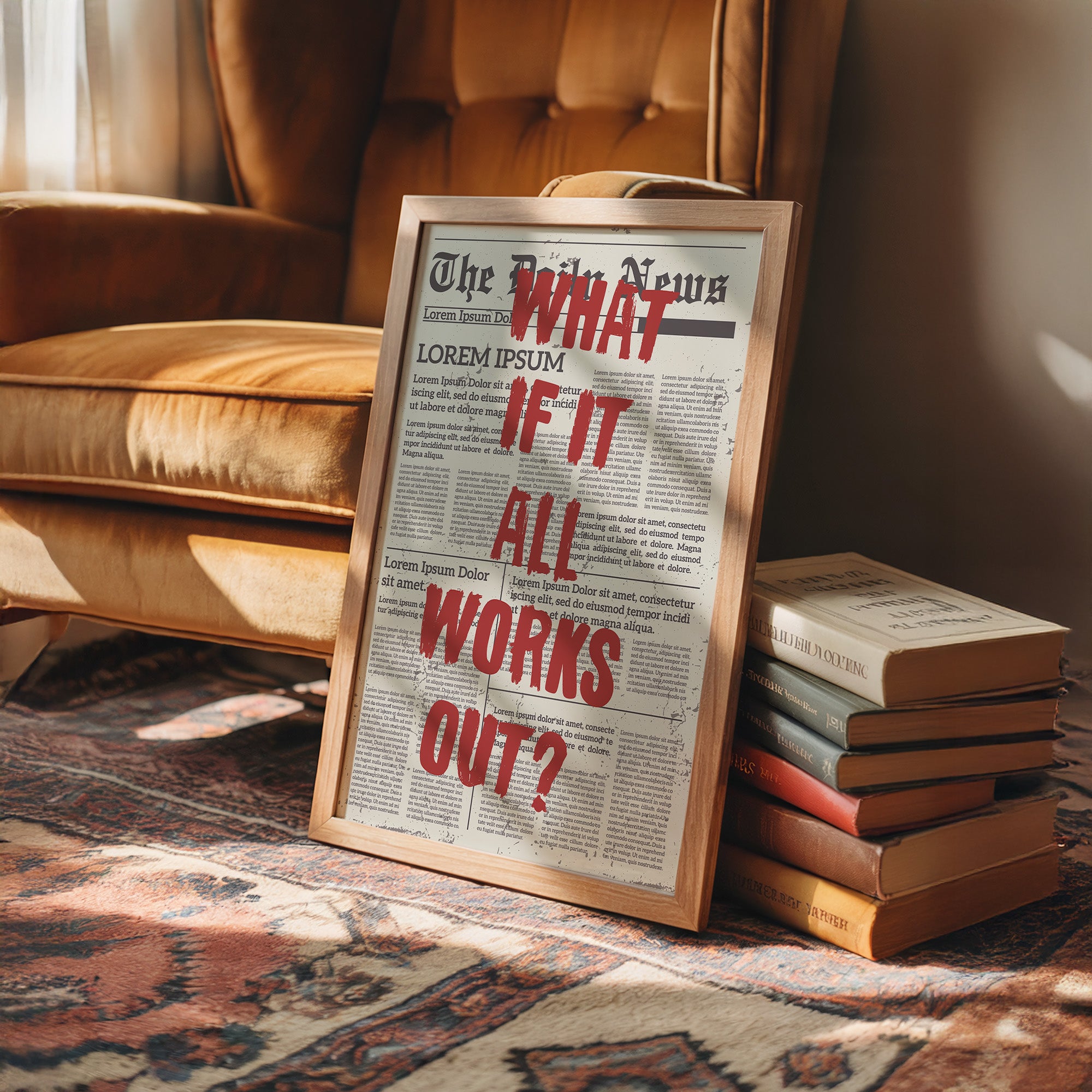 What If It All Works Out? Newsprint Manifesto