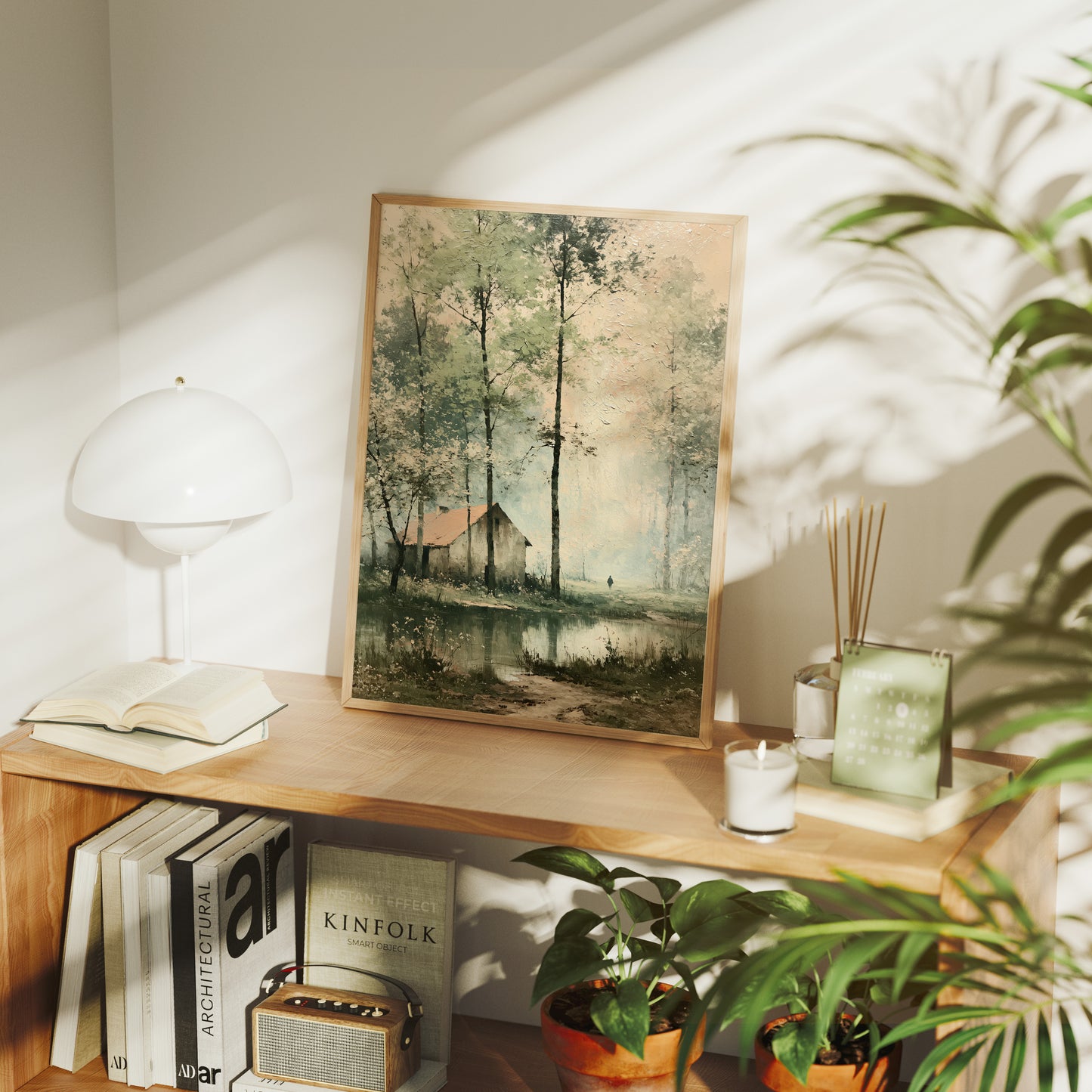 The Solitary Walker: A Cottage by the Pond