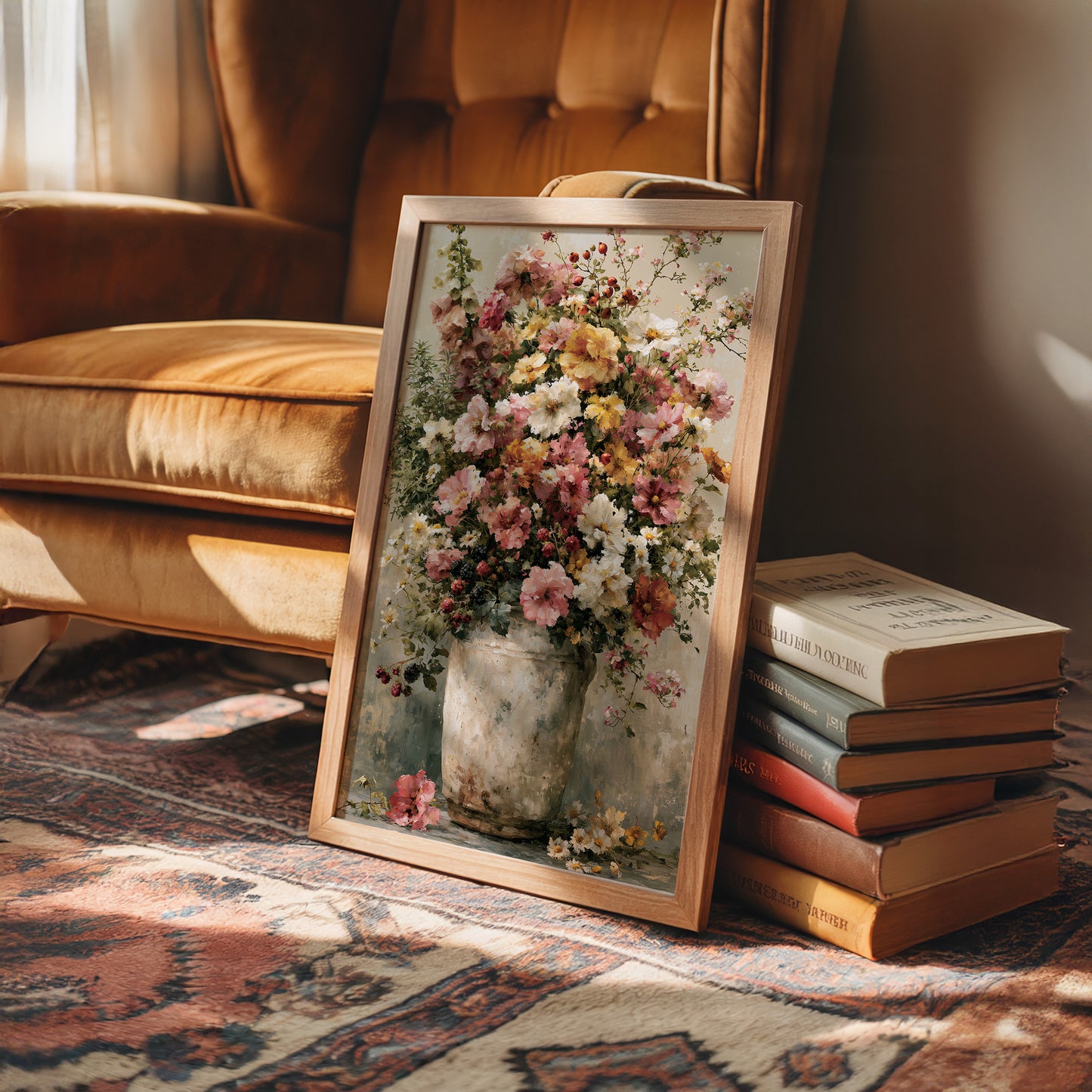Daisies, Rosehips & Cosmos Overflow
