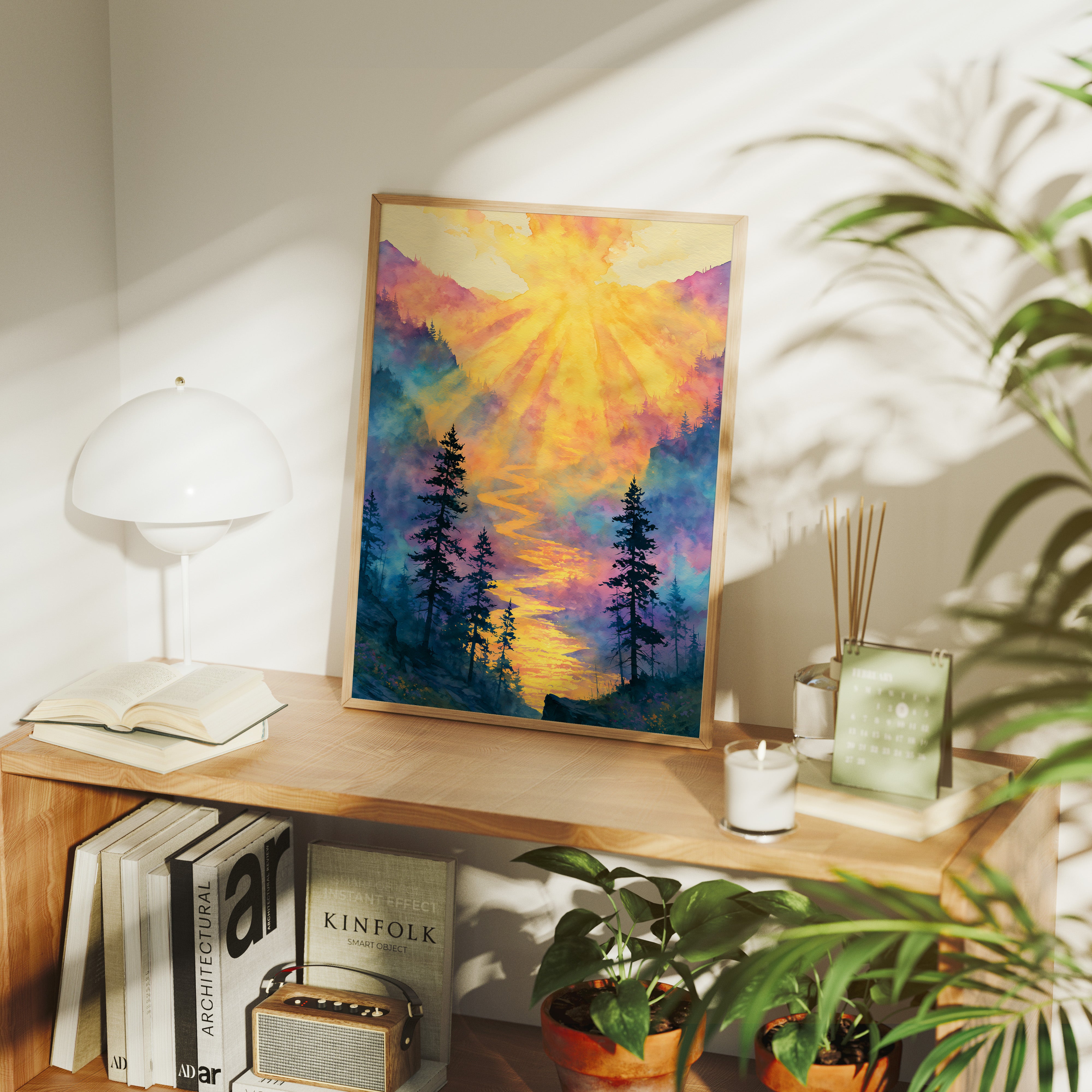 River of Light Through Rainbow Canyon