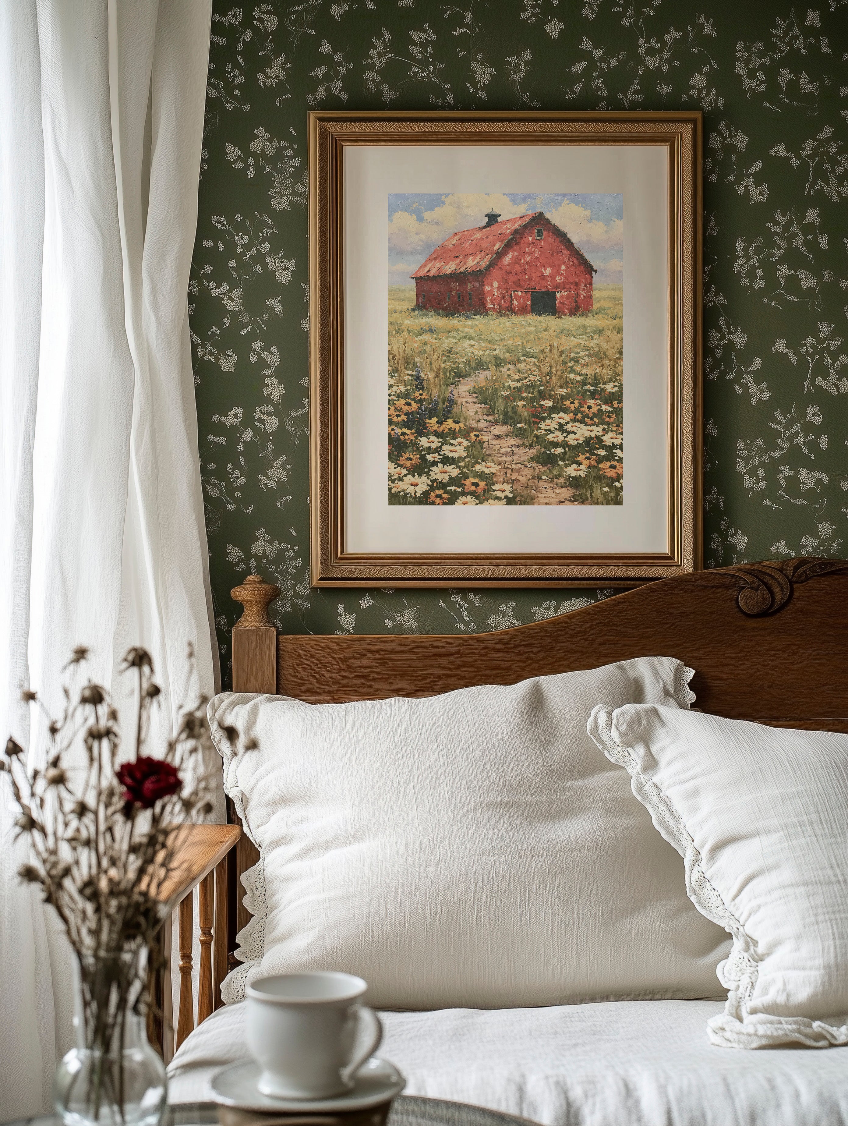 Path to the Barn, Wildflower Summer