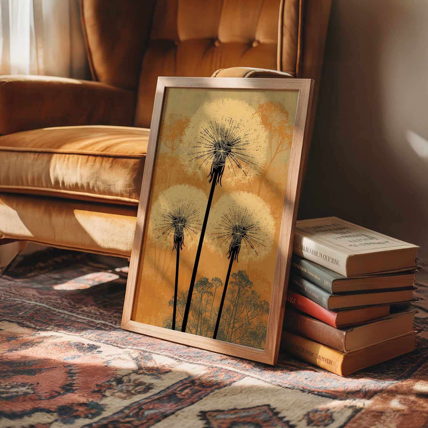 Dandelions at Golden Hour