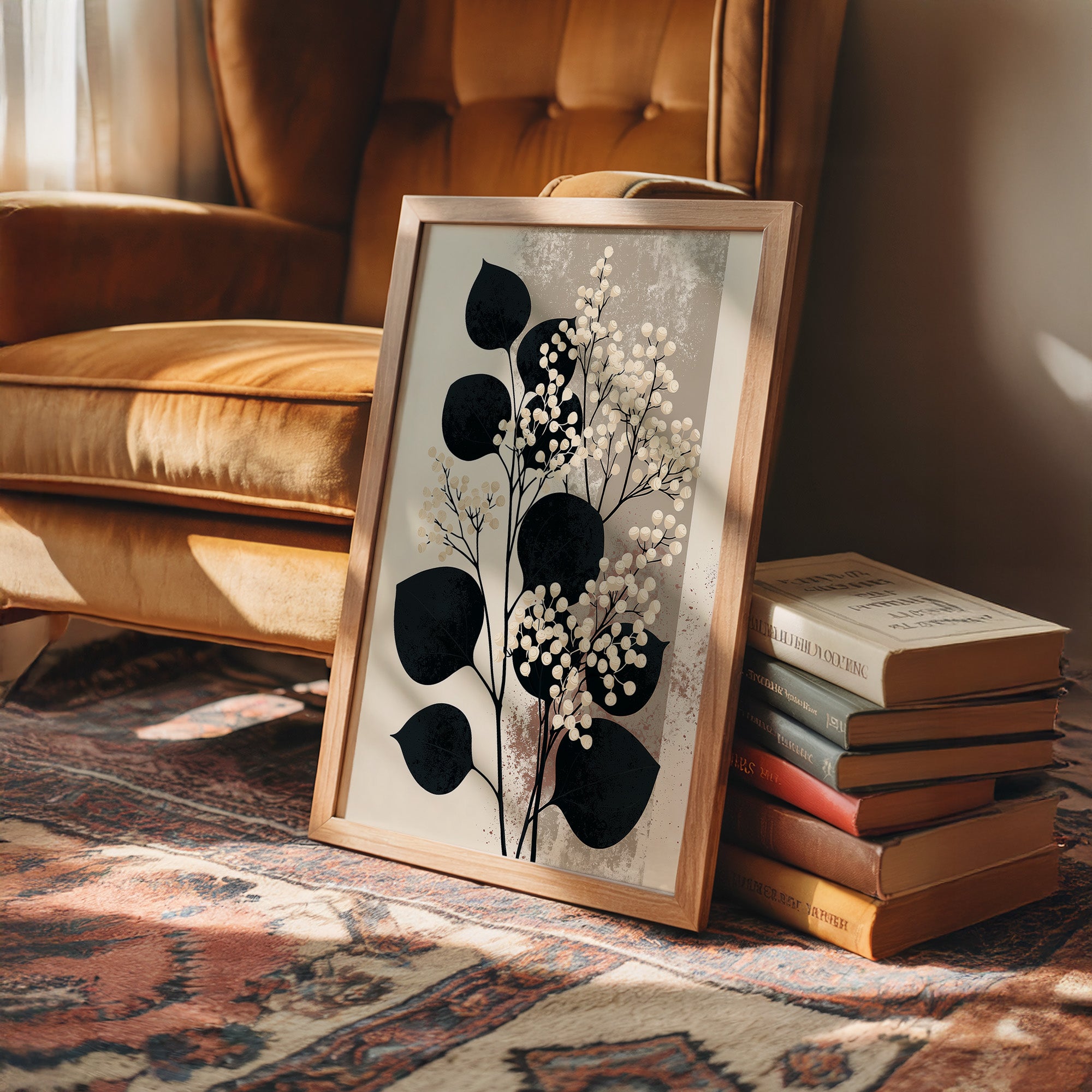 Eucalyptus and Ivory Berries