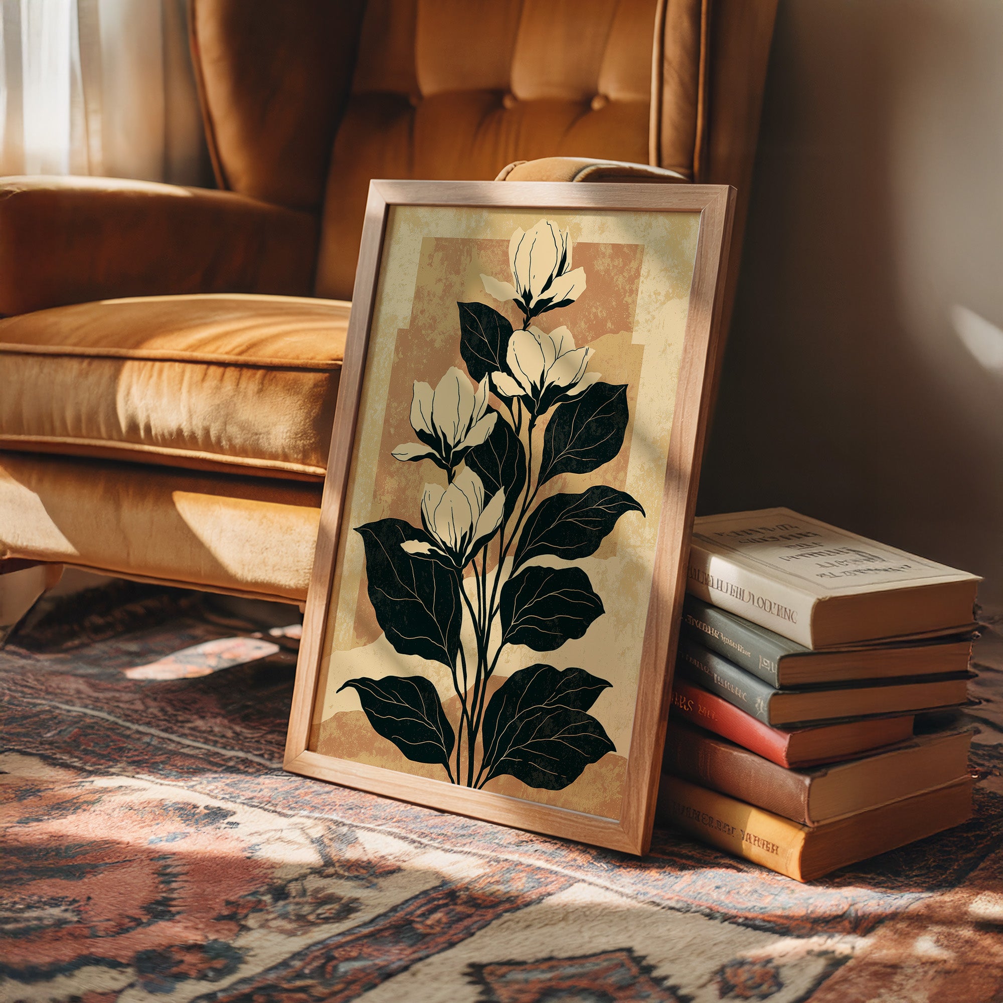 Magnolia in Terracotta Light