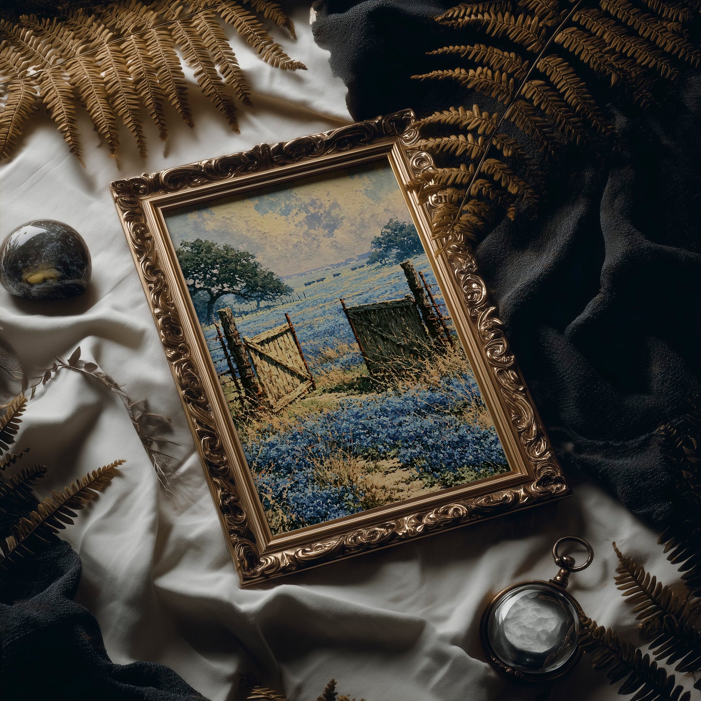 Gate Into the Bluebonnets