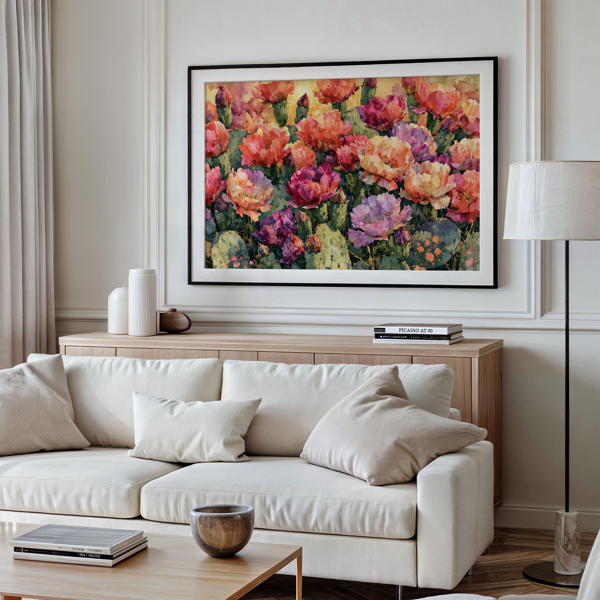 Cactus Blossoms, Full Bloom