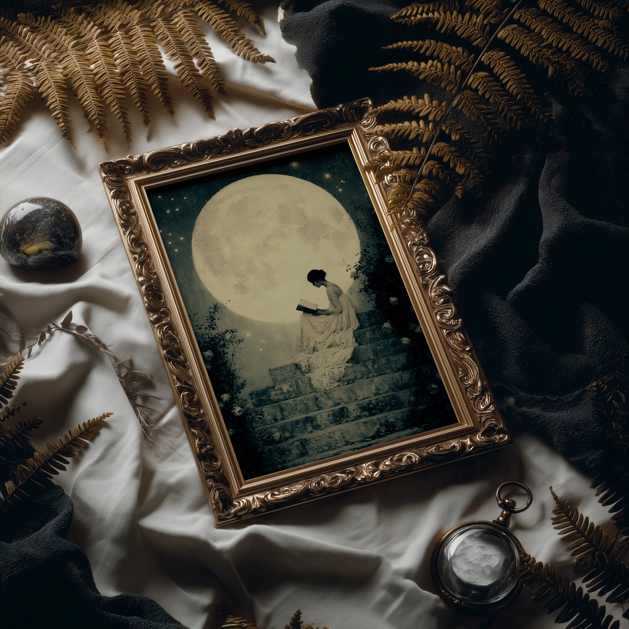 Reading by Moonlight