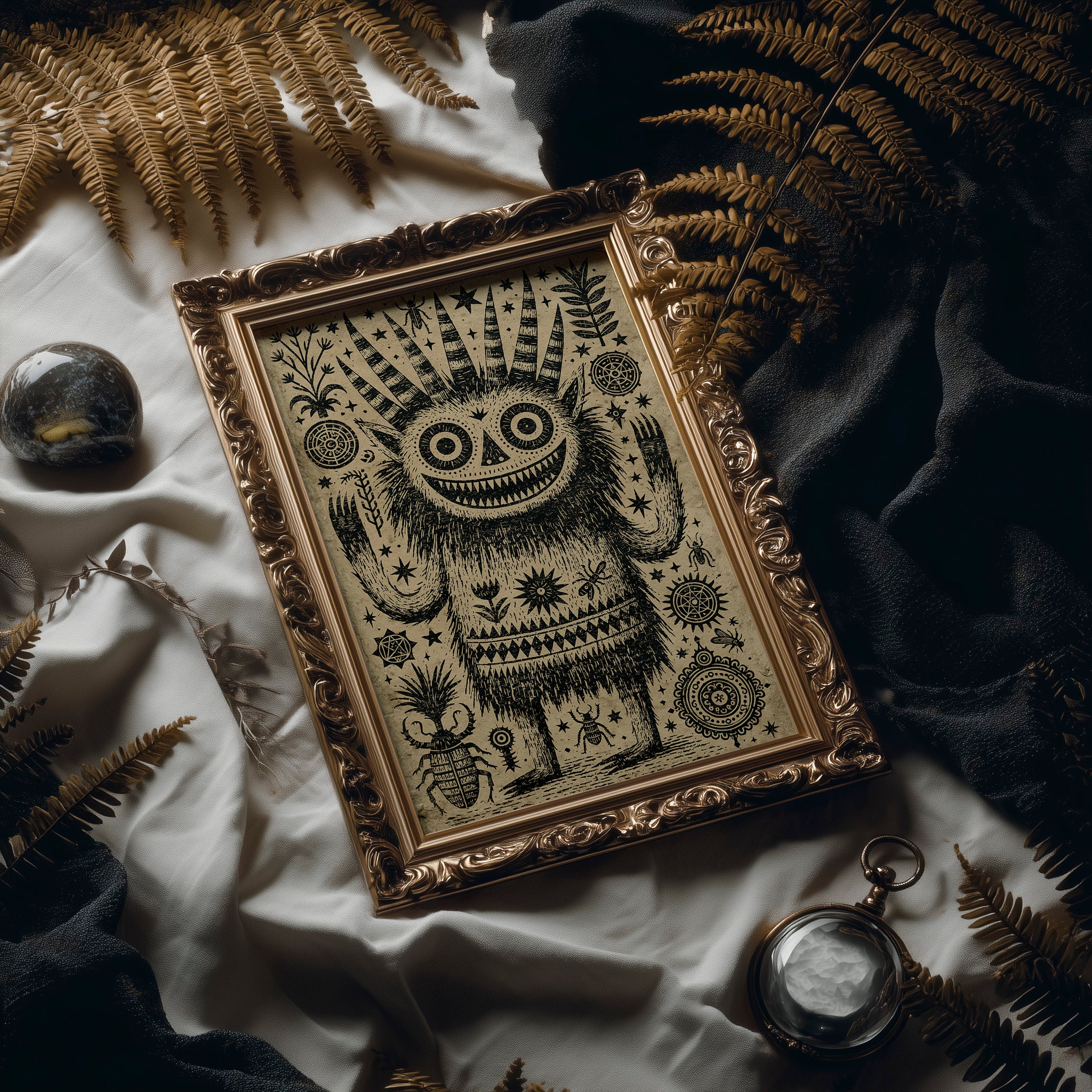 Beetle-Charmed Folklore Beast