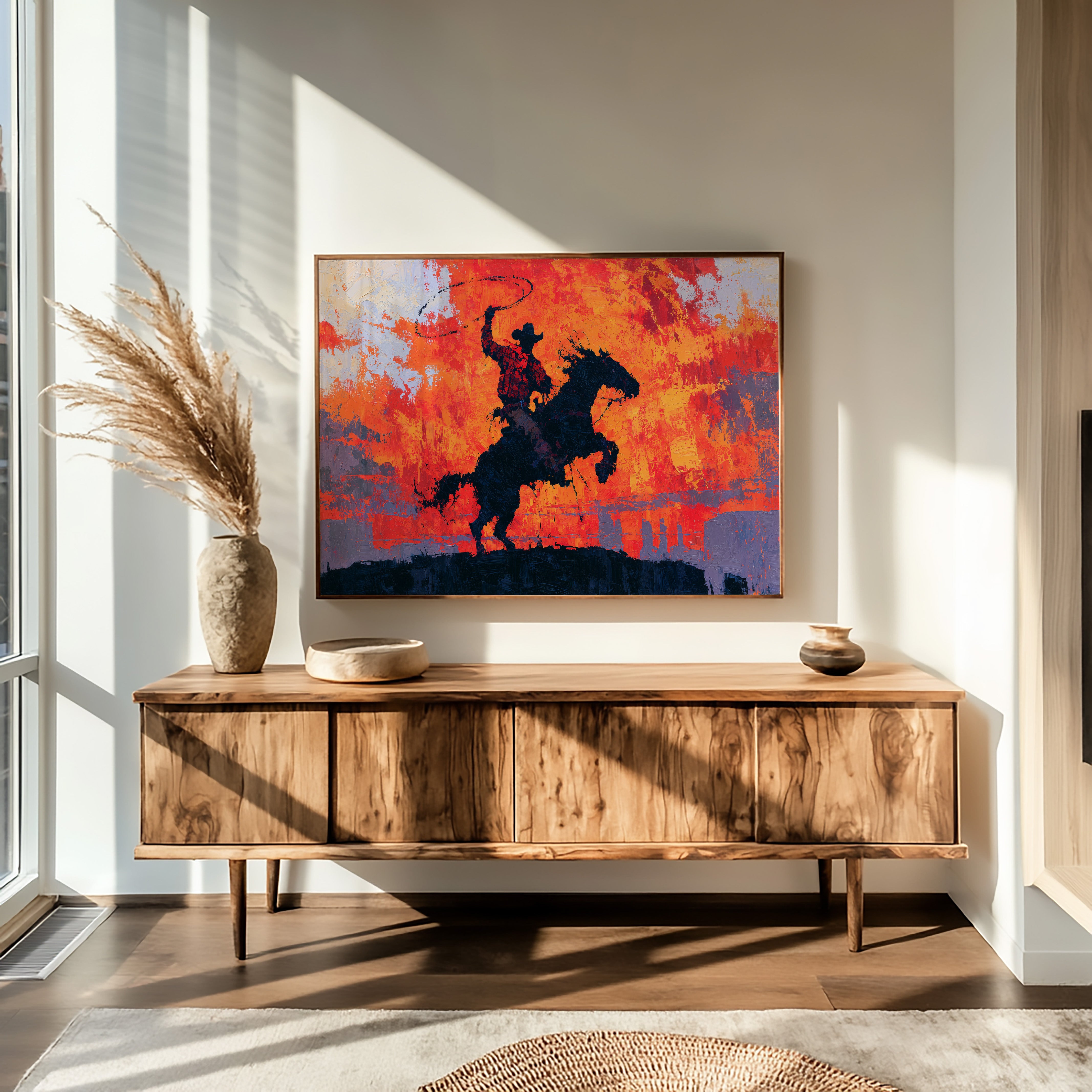 Cowboy at Sundown, Lasso High