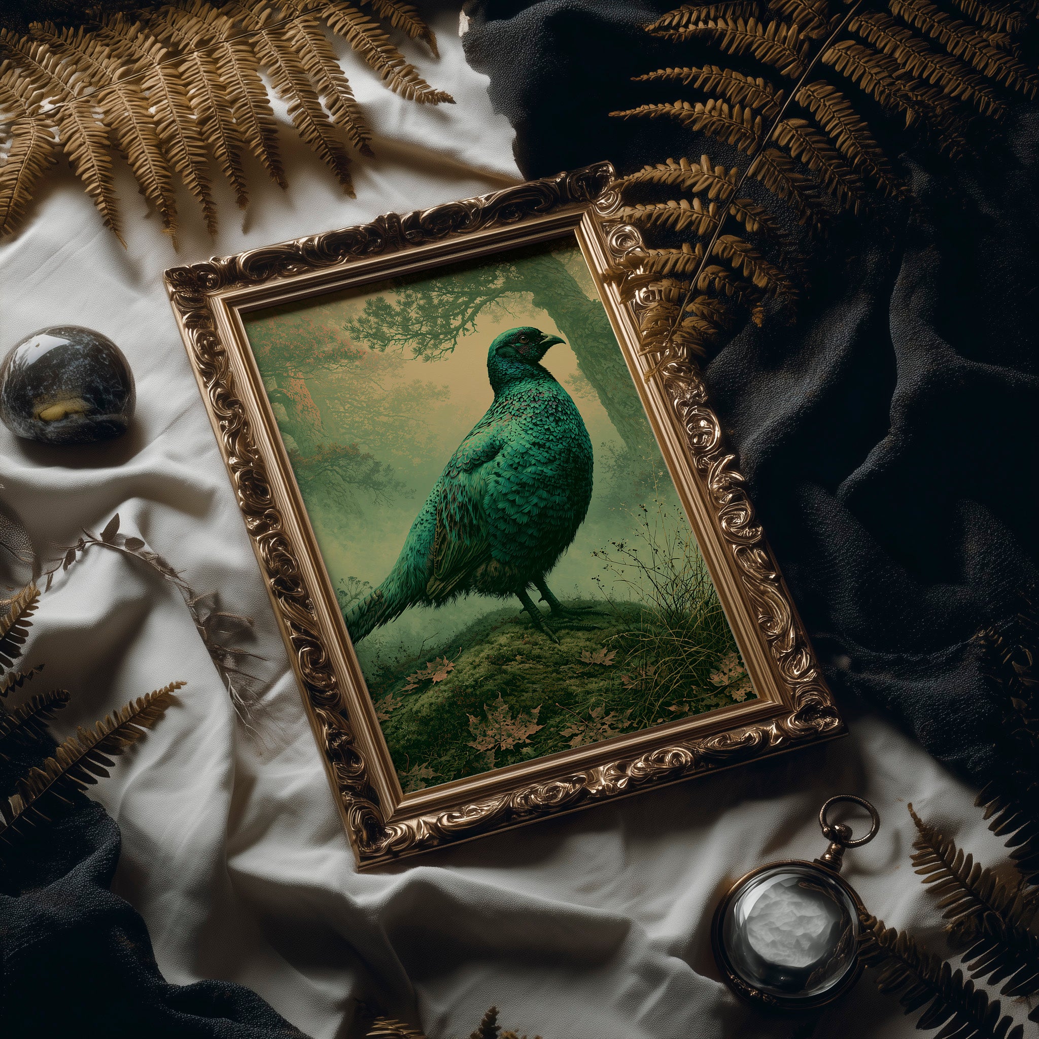 Emerald Watch in the Mist