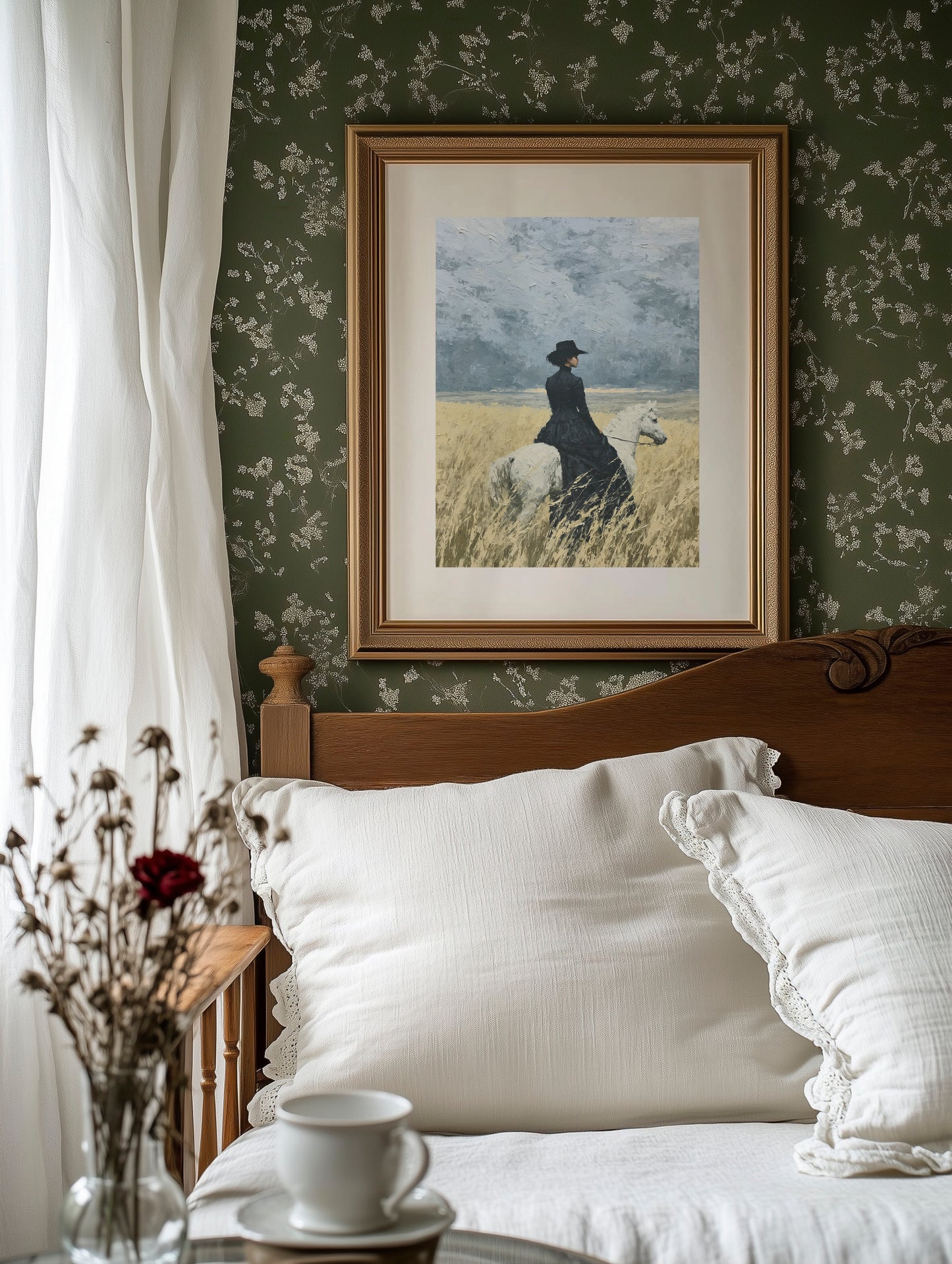 Wheat Field, Watching Back