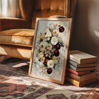 Bouquet on Weathered Stone