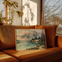 Chapel Village by the Alpine Lake