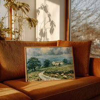Stone Wall Farmhouse, Grazing Flock