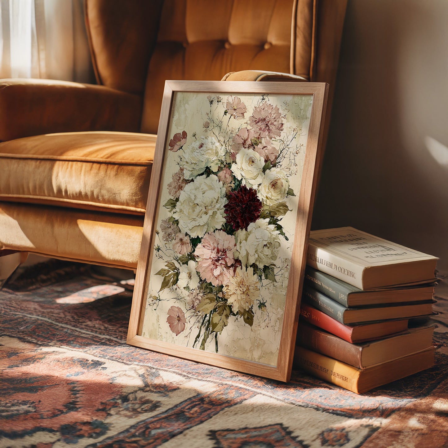 Bouquet in Antique Cream