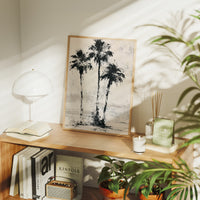 Palms Reaching for Center