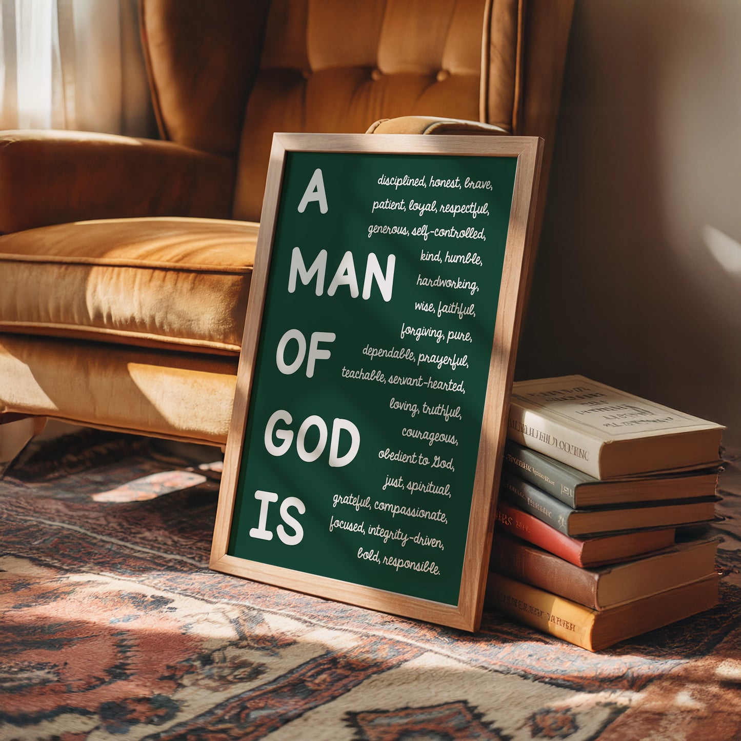 A Man of God Is (Forest Green)