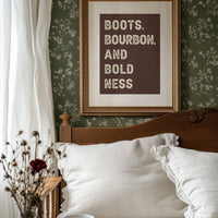 Boots Bourbon Boldness